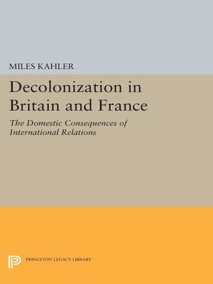 cover image of Decolonization in Britain and France